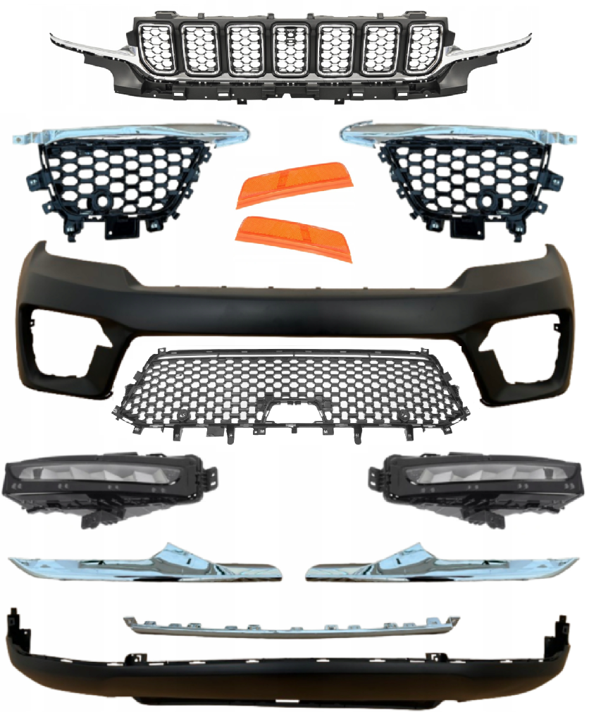 ZDERZAK KOMPLETNY PRZÓD JEEP GRAND CHEROKEE WL 2022 2023 2024 2025