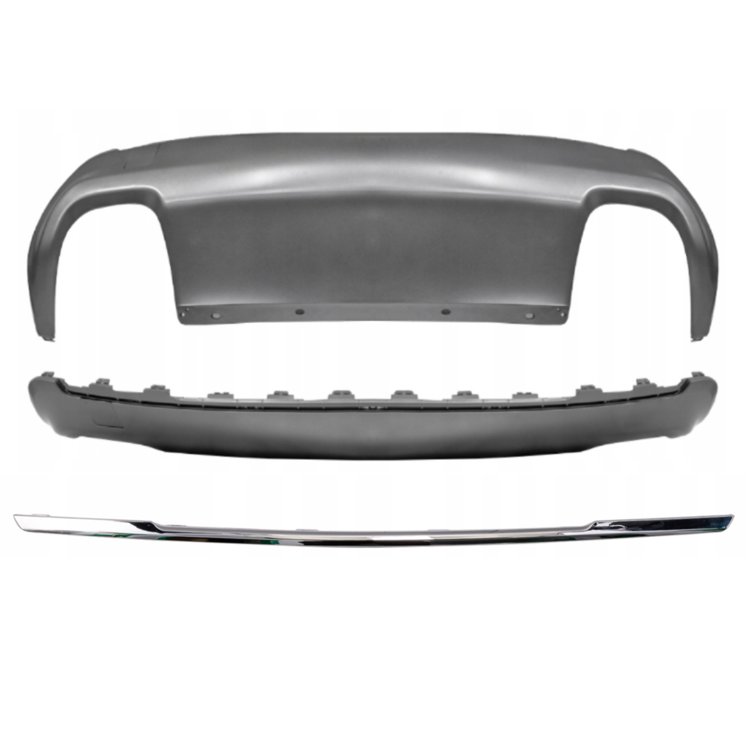 SPOILER ZDERZAKA DOLNY + LISTWA TYŁ JEEP CHEROKEE KL 2019 2020 2021 2022 2023 2024 2025