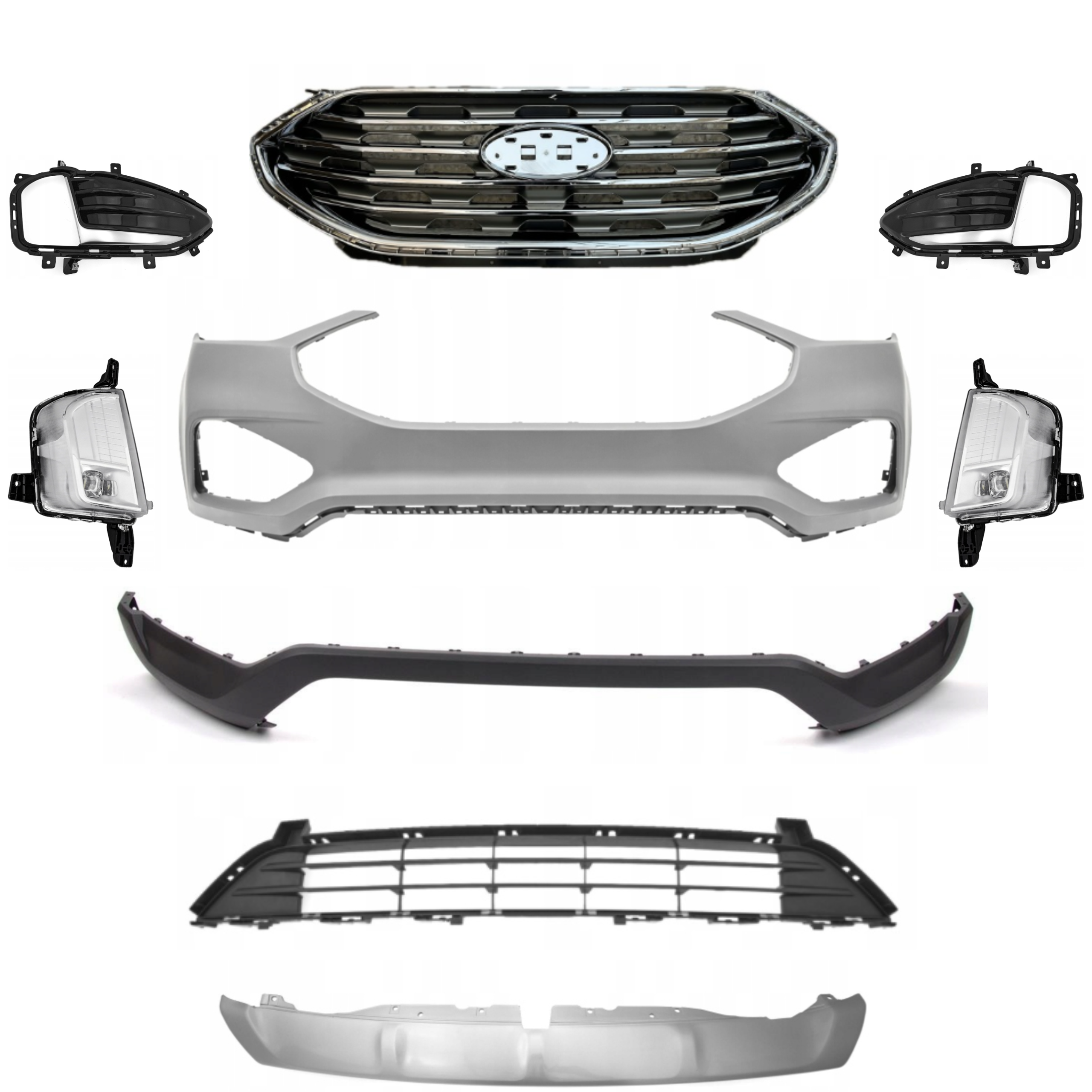 ZDERZAK KOMPLETNY PRZÓD FORD EDGE 2019 2020 2021 2022 2023 2024