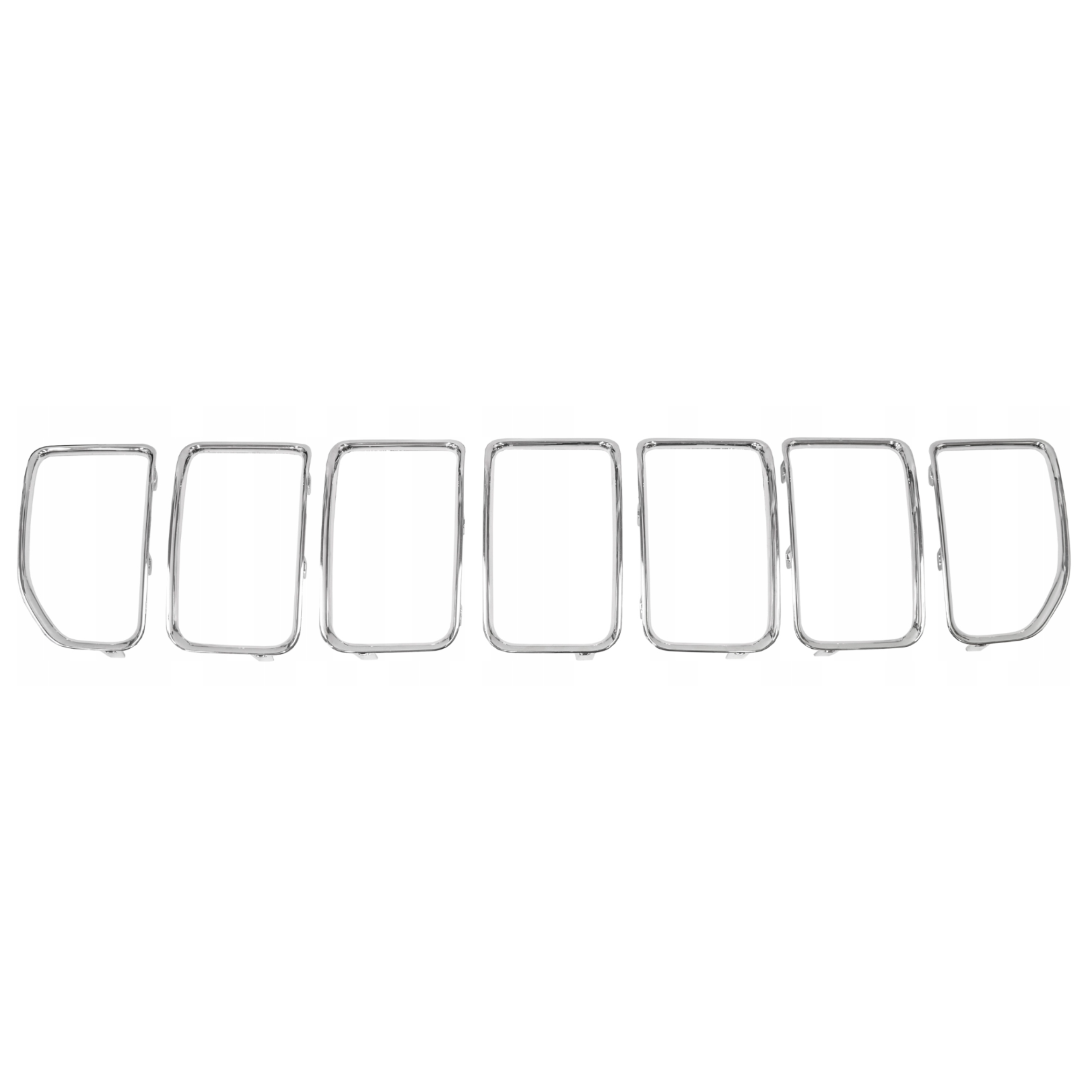 Ramka Atrapy Grilla Chrom 7 Sztuk Jeep Grand Cherokee Wl 2021 2022 2023 2024 2025